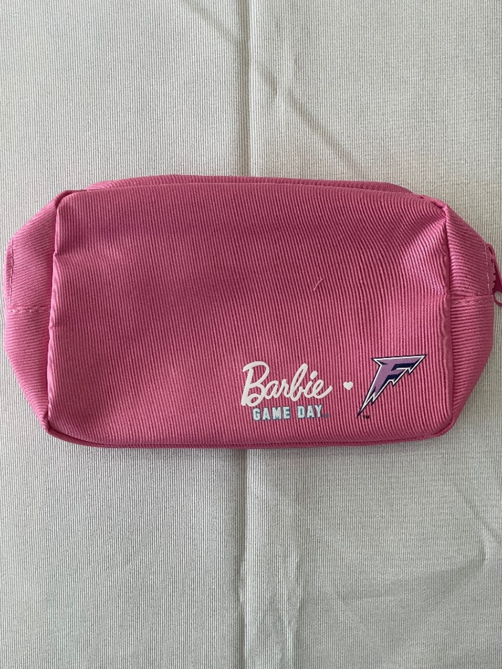 Barbie Game Day Pink Fanny Pack Belt Bag PWHL Hockey Waist Bag Adjustable